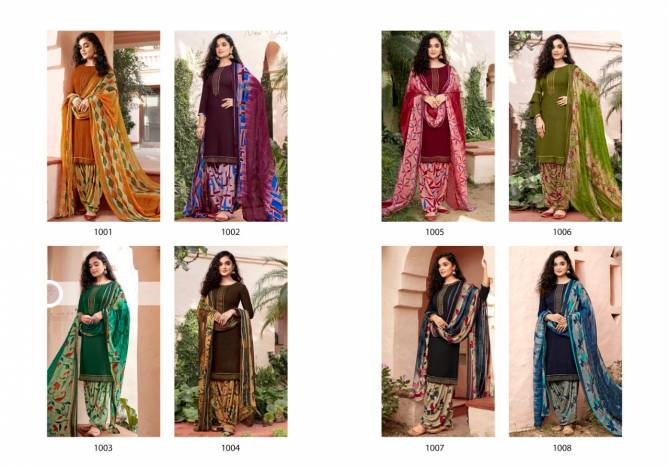SWEETY FASHION FANTA Latest Fancy Regular Wear Rayon With Swarovski  Work Tailored And Border Heavy salwar Suit Collection